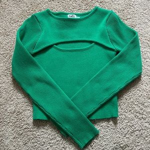 Green Princess Polly Long Sleeve Top